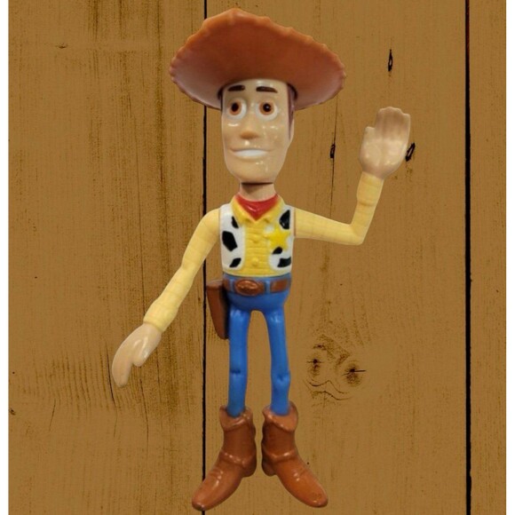 SHERIFF WOODY Disney’s Toy Story Movie Toy McDonald’s #8 NEW 2005 - Picture 1 of 3